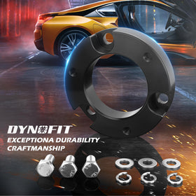 dynofit strut spacer installed on front assembly improving front clearance