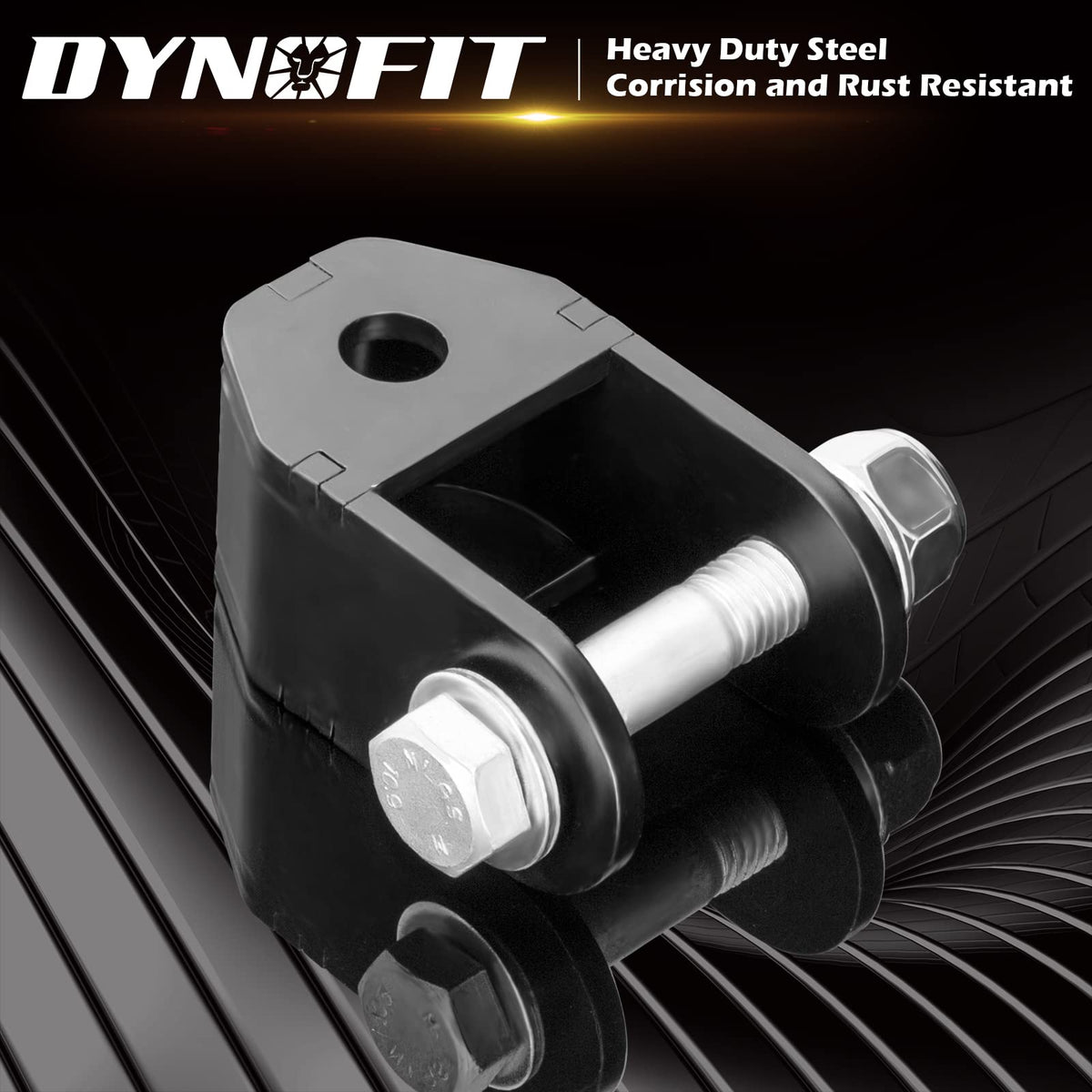 dynofit extenders on truck in repair bay showing professional installation benefit