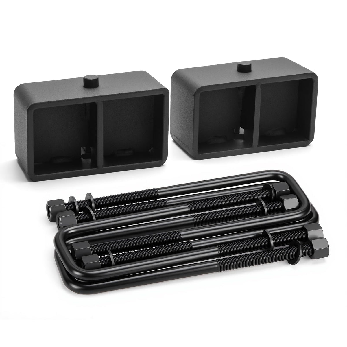 dynofit lift blocks packed layout showing kit contents and easy fit benefits