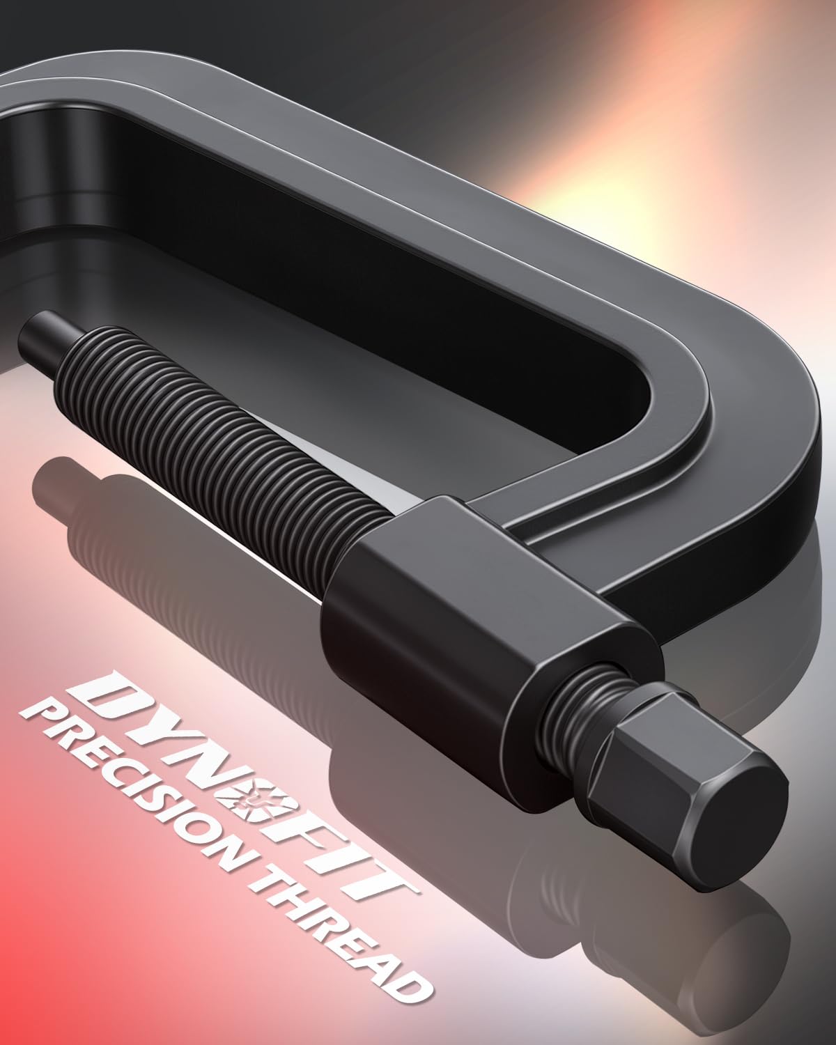 dynofit powder coat finish close detail to show corrosion resistance benefit