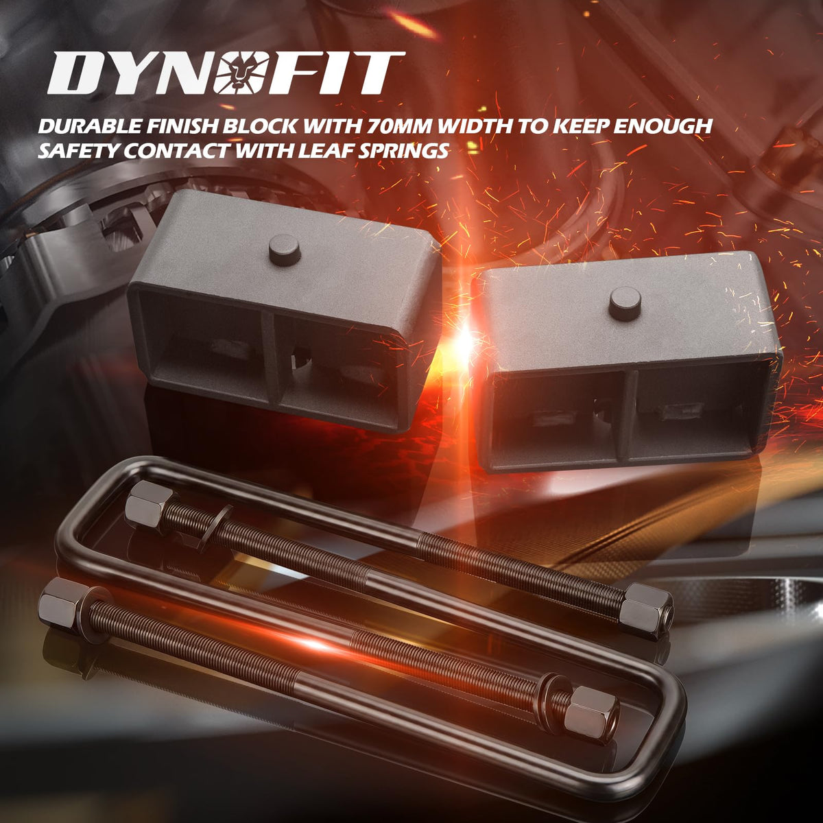 dynofit scale comparison with ruler showing precise 3-inch lift dimension