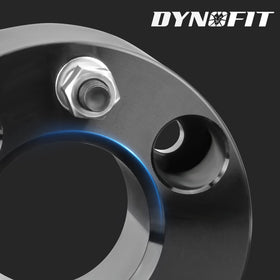 dynofit block next to ruler showing compact, lightweight dimensions