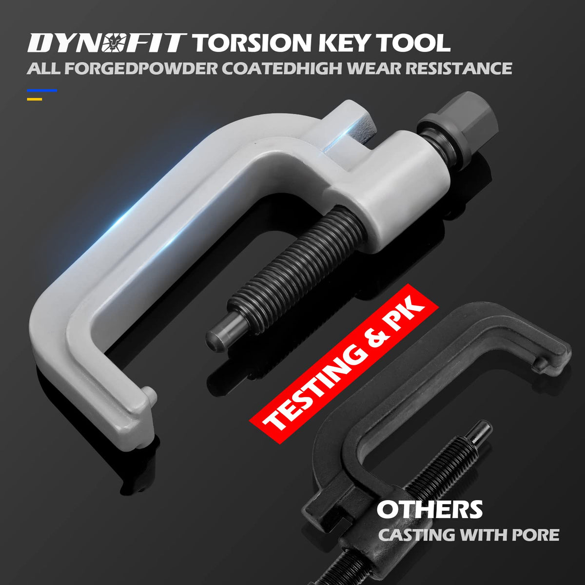 dynofit scale next to ruler showing compact size and easy storage benefit