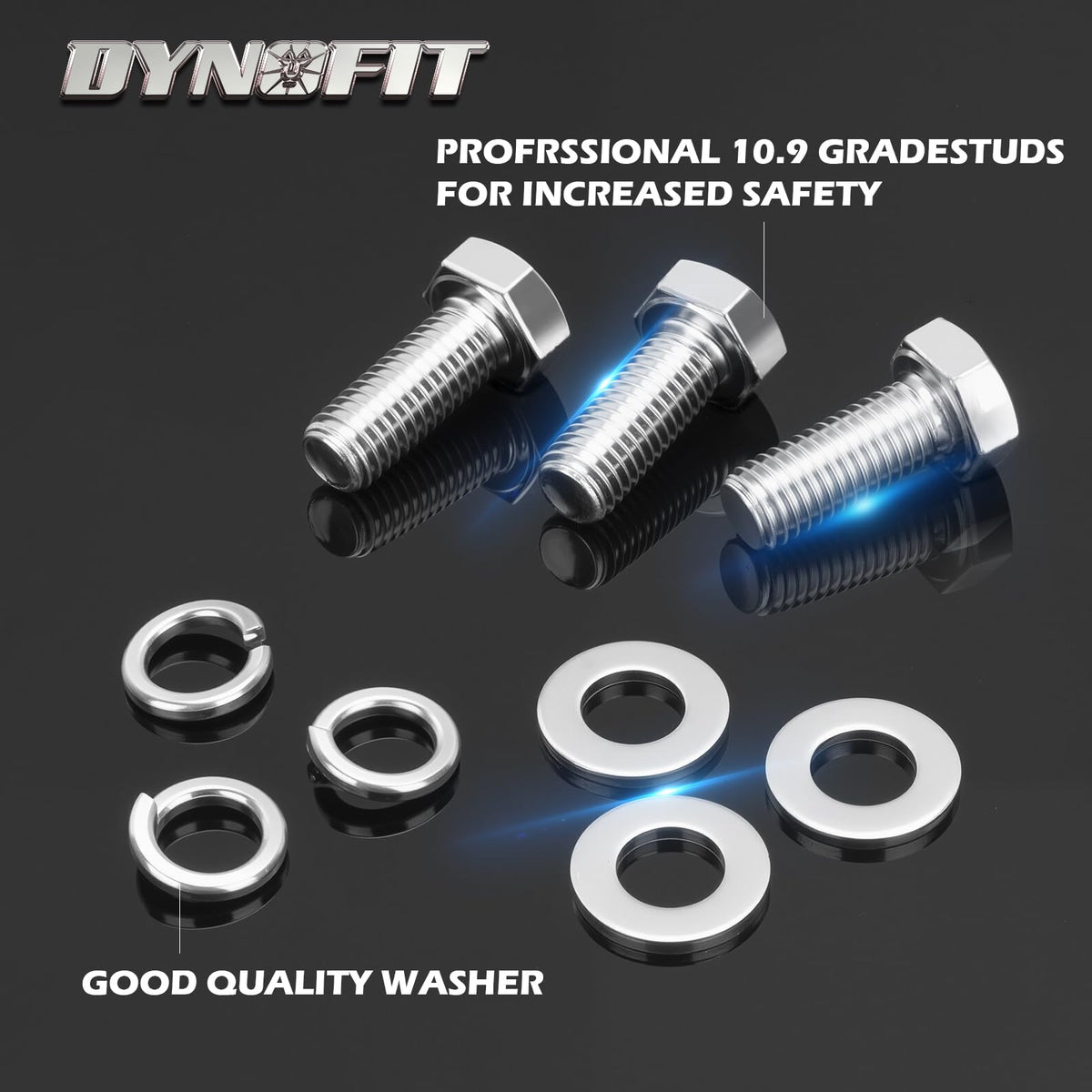 dynofit spacer next to ruler shows actual thickness for confident fitment