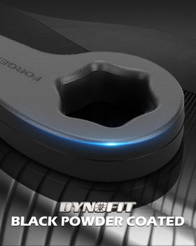 dynofit shock extender bracket detail showing welds and mounting confidence