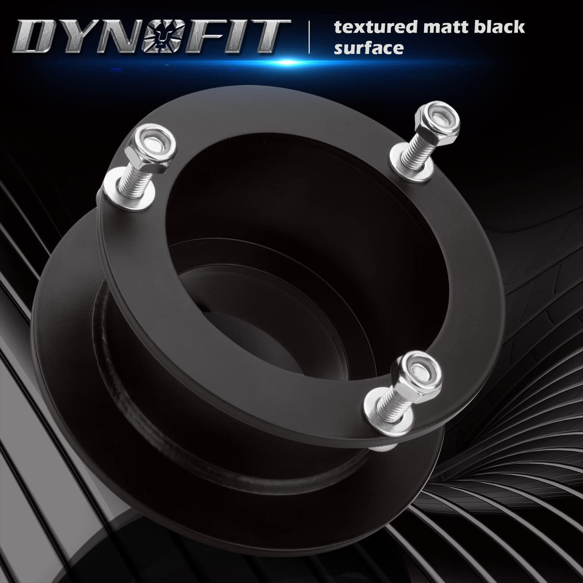 dynofit lifted Dodge Ram side view showing improved stance