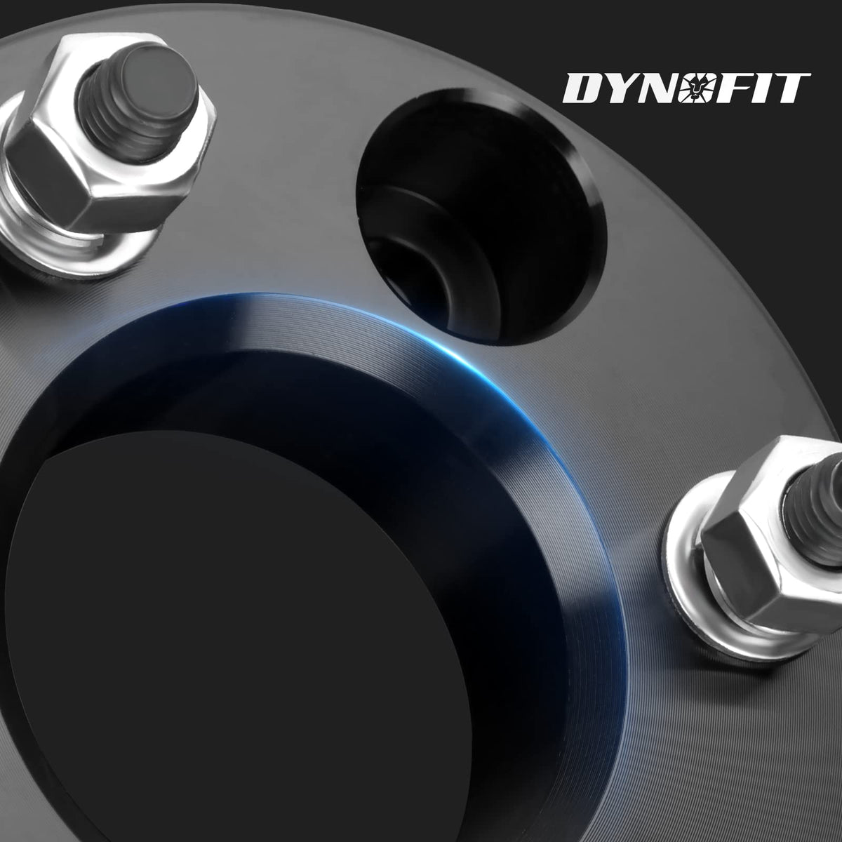 dynofit side view of leveled truck showing balanced stance advantage