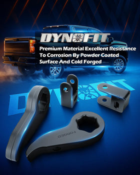 dynofit torsion key closeup highlighting forged strength and durability