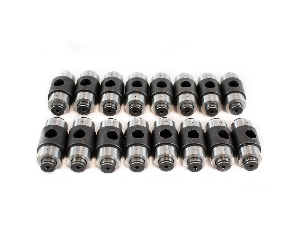 Close-up of Dynosty inner-race bearing showing 52100 steel finish for improved strength
