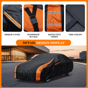 DYTARGET reflective strips at night increasing visibility and safety