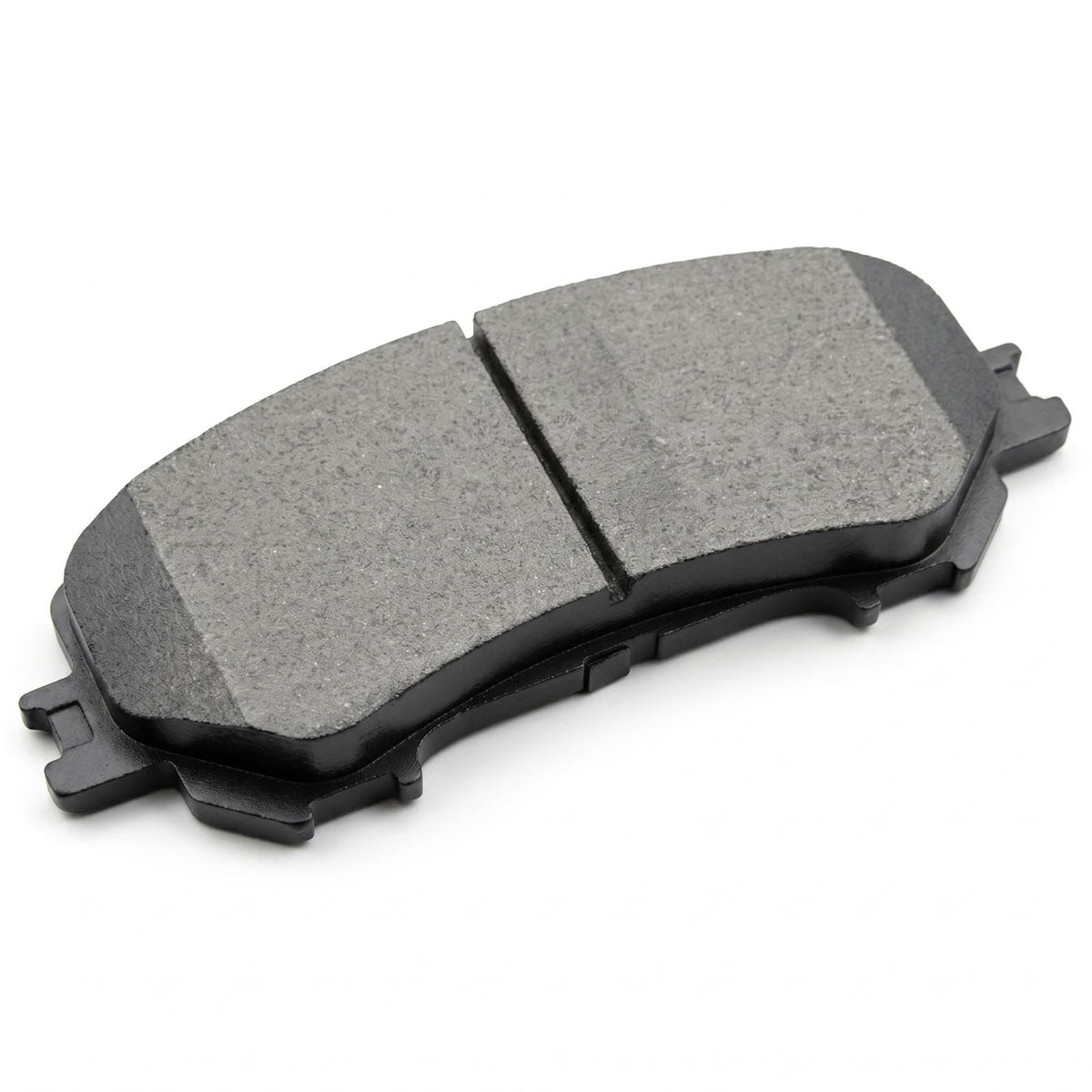 DYZJKWJW close-up front pad profile showing ceramic surface for low dust
