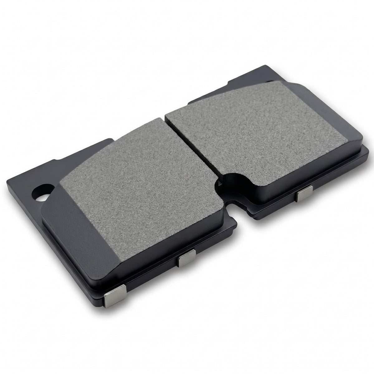 DYZJKWJW pad profile close-up highlighting ceramic compound for quieter braking
