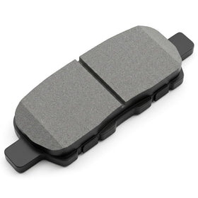 DYZJKWJW detailed rear pad edge highlighting fitment accuracy and stable braking