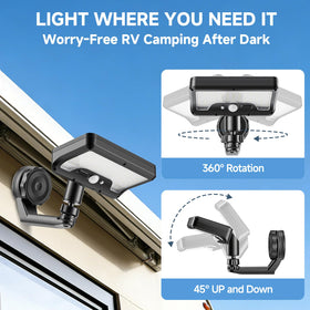DZGKGM motion sensor detail illustrating automatic activation for safer step lighting