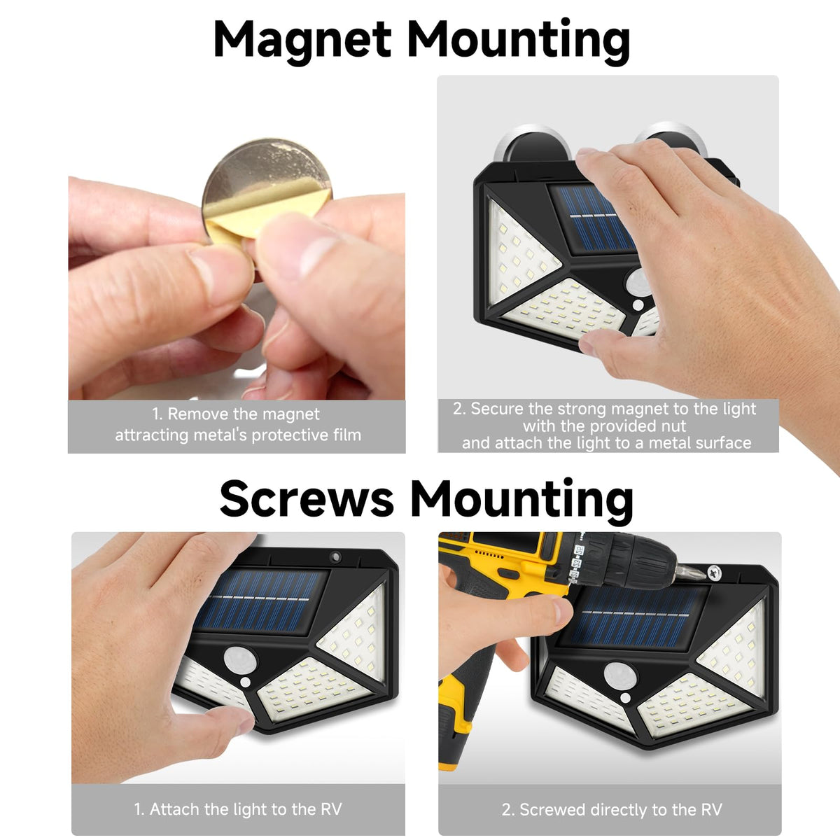 DZGKGM held in hand for size comparison showing compact design and portable outdoor convenience