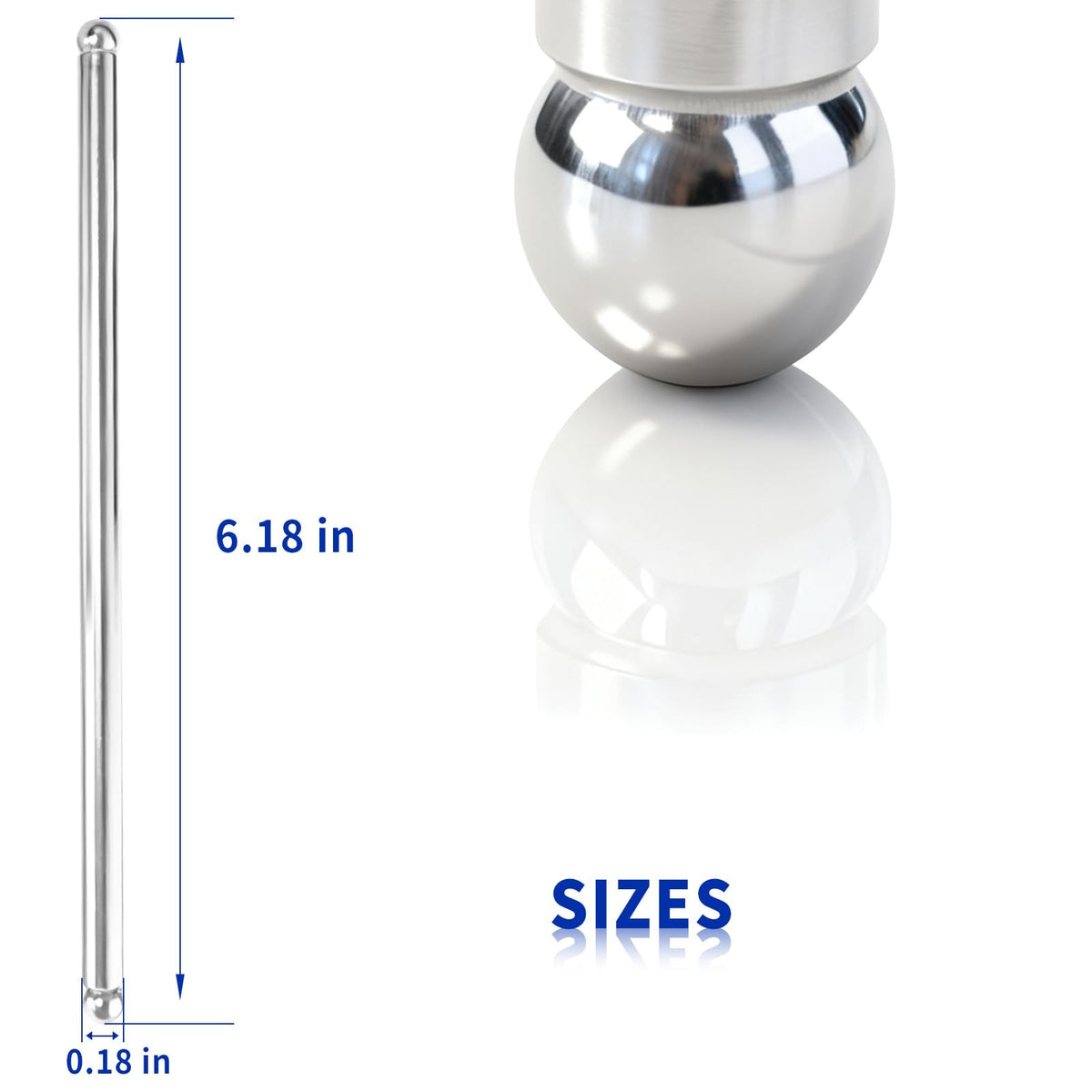 DZQPPC close-up of push rod shaft displaying hardened finish for durability