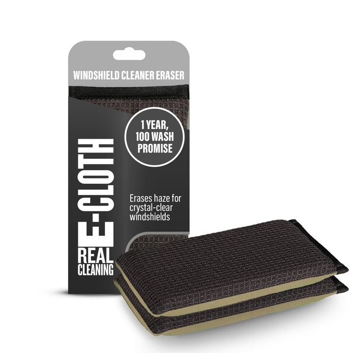 E-Cloth front view of the two-pack showing packaging and reusable benefit