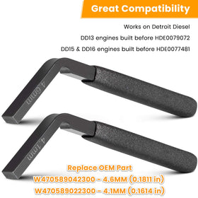 E-cowlboy 4.1mm adjustment tool tip detail highlighting hardened steel durability