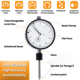 E-cowlboy flat contact close-up for accurate counterbore depth checks