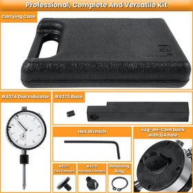 E-cowlboy gauge in use on engine block showing repeatable field measurement