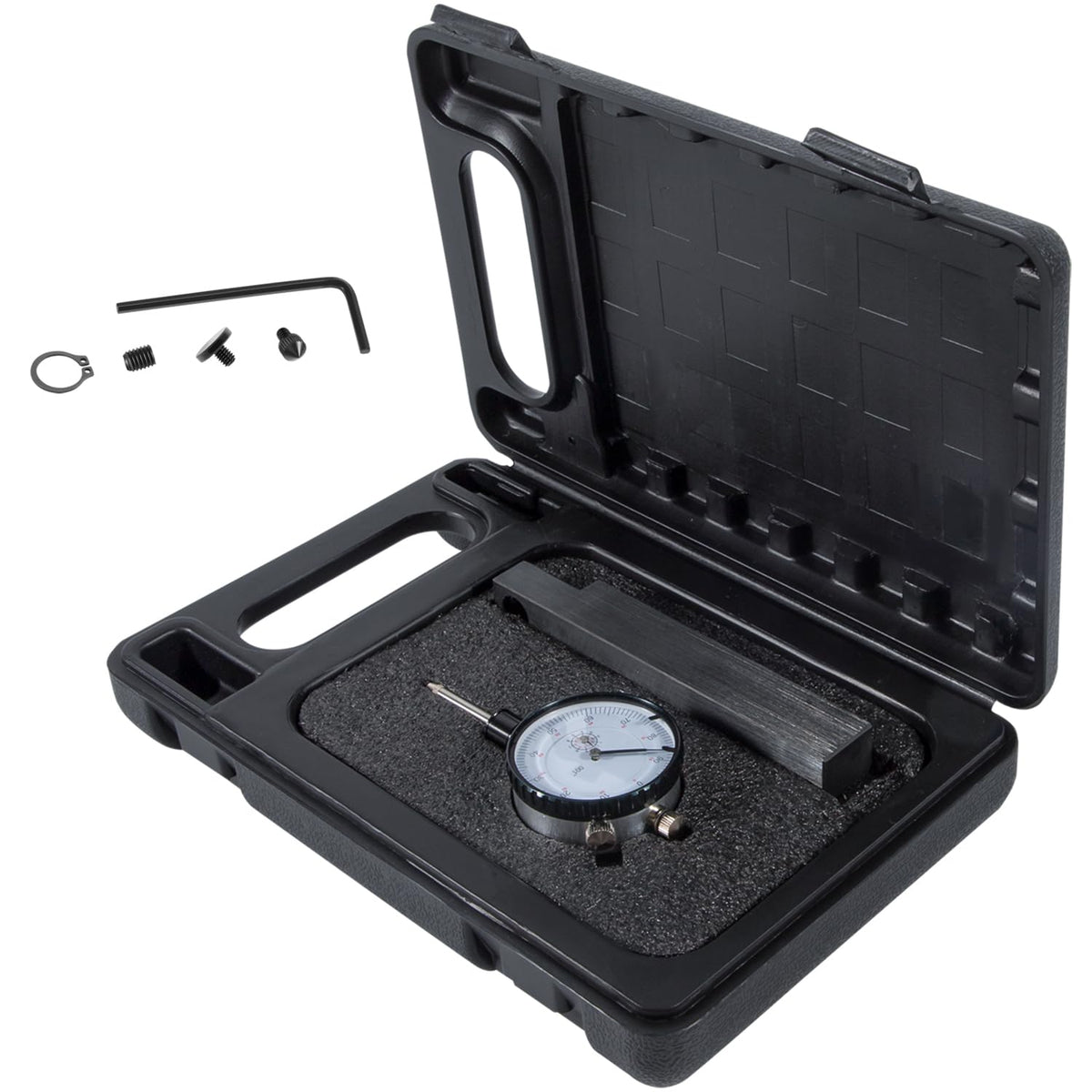 E-cowlboy label and specs plate displaying model info and calibration details