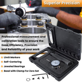 E-cowlboy pointed contact detail for precise sleeve height measurement benefit