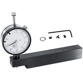E-cowlboy gauge beside ruler size comparison illustrating compact portability