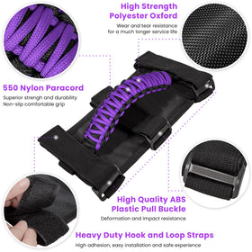 E-cowlboy ABS buckle and hook-and-loop straps detail, secure attachment benefit