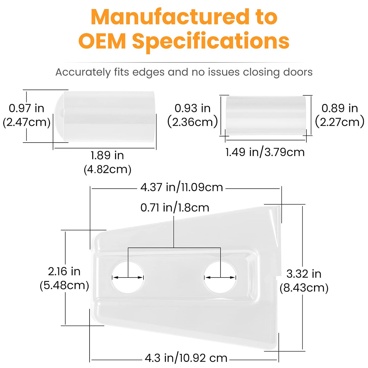 E-cowlboy angled view demonstrating precise fit and minimal gap improves appearance