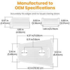 E-cowlboy angled view demonstrating precise fit and minimal gap improves appearance