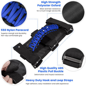 E-cowlboy ABS buckle and strap detail, secure attachment benefit