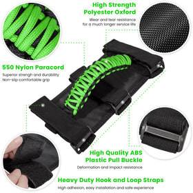 E-cowlboy strong ABS buckle and hook-and-loop strap for fast mounting