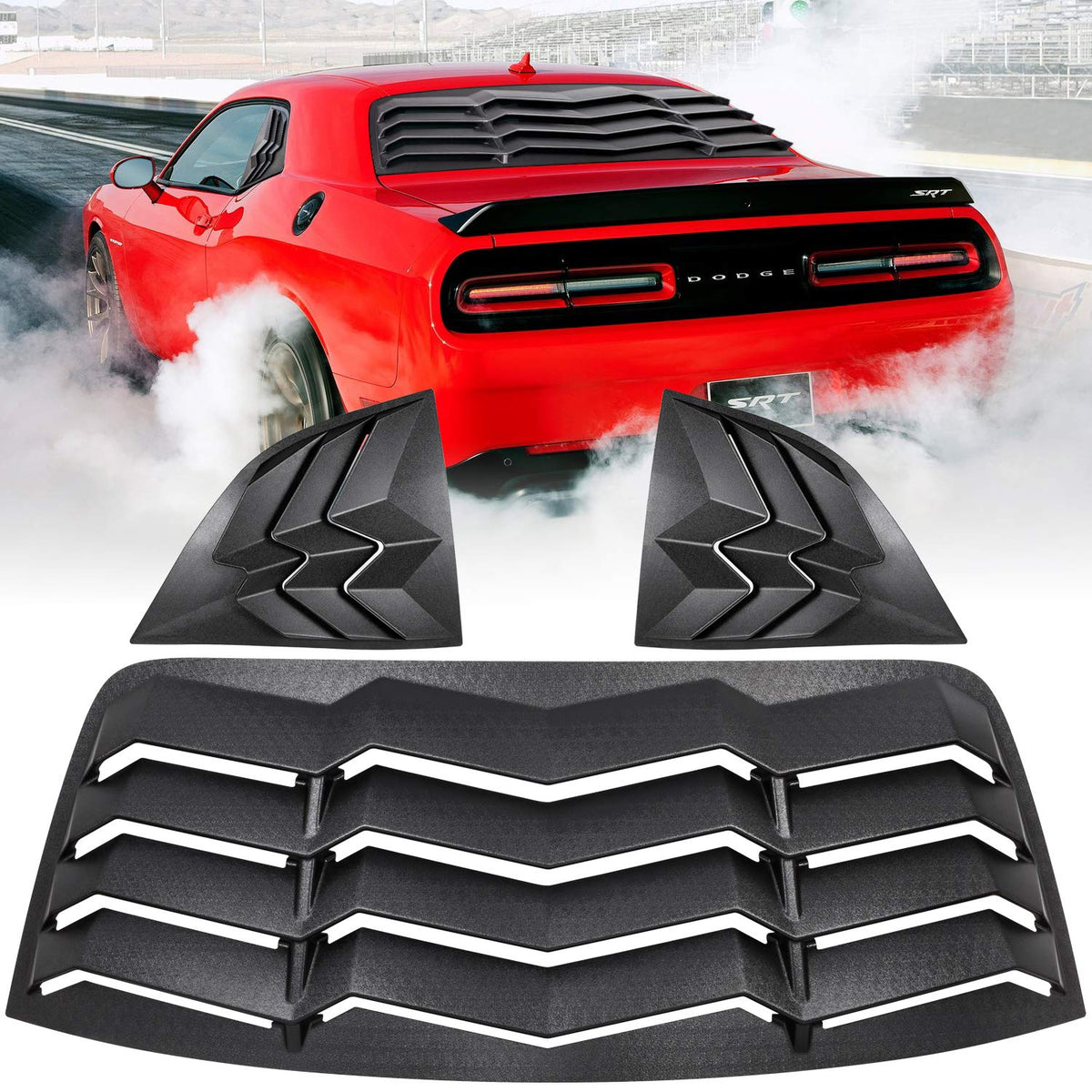 E-cowlboy rear and side view showing aggressive styling and improved privacy