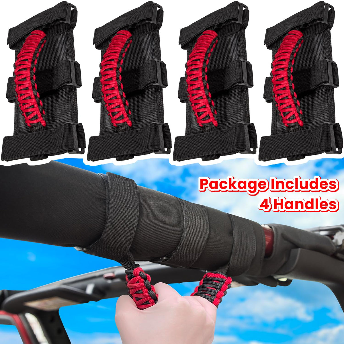 E-cowlboy handle being rinsed to show easy cleaning and low maintenance