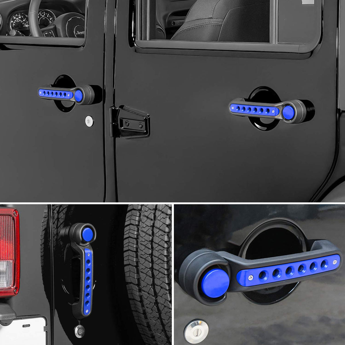 E-cowlboy anodized aluminum close-up showing texture and corrosion resistance