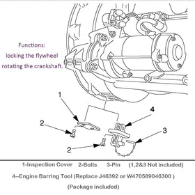 E-cowlboy close-up of tooth engagement for secure flywheel contact
