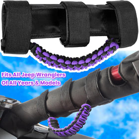 E-cowlboy close-up of 550 paracord texture, showing durable grip and comfort