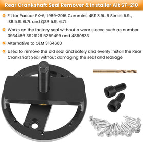 E-cowlboy components laid out with scale illustrating included sizes for fast selection