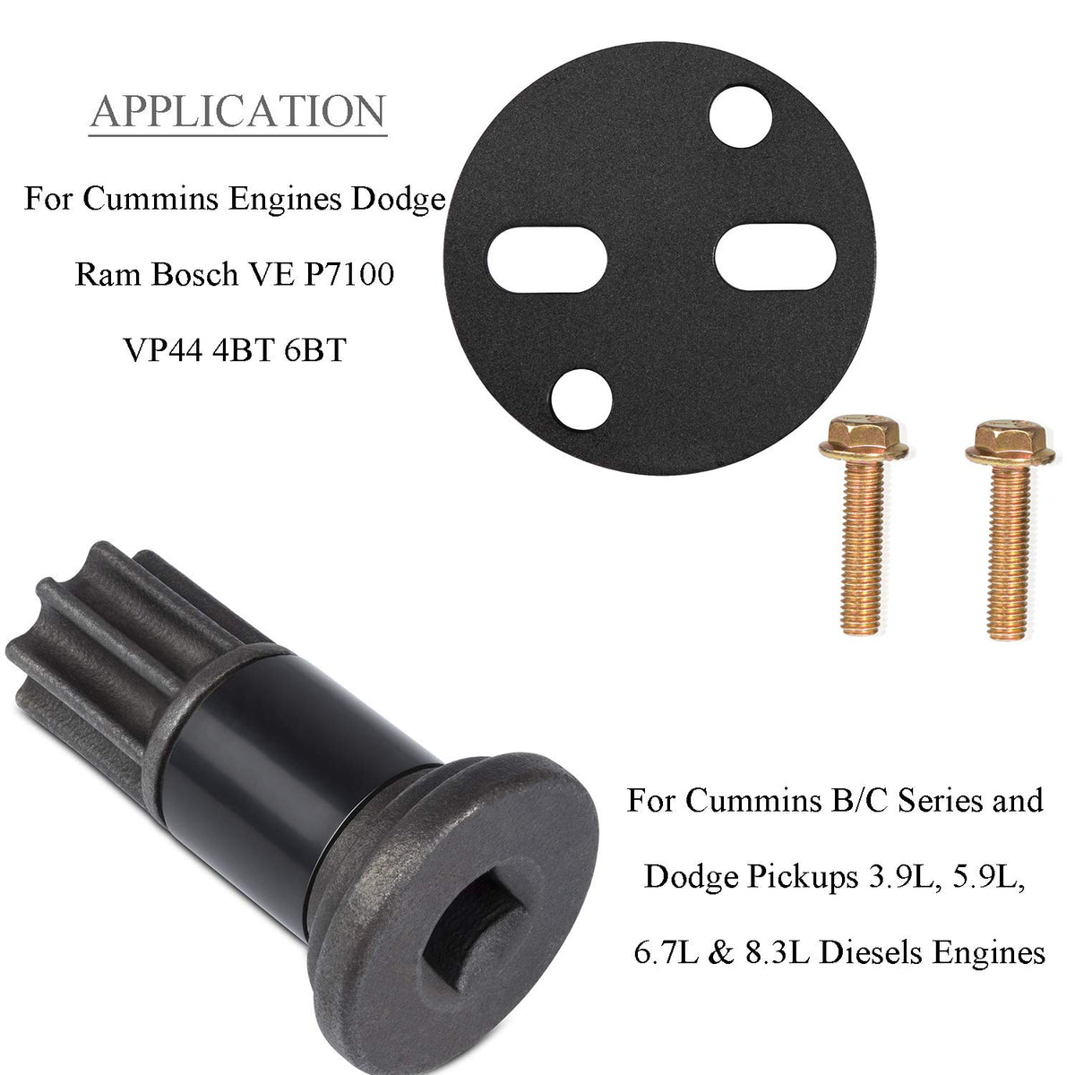 E-cowlboy compressor plate close-up highlighting machined surfaces and corrosion resistance