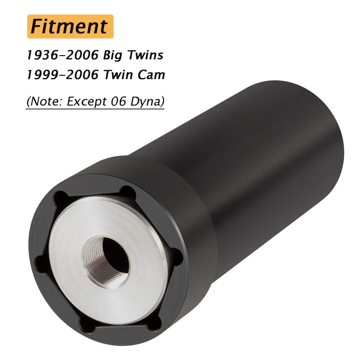 E-cowlboy side profile showing 5.5 inch depth and 1/2" drive compatibility benefit