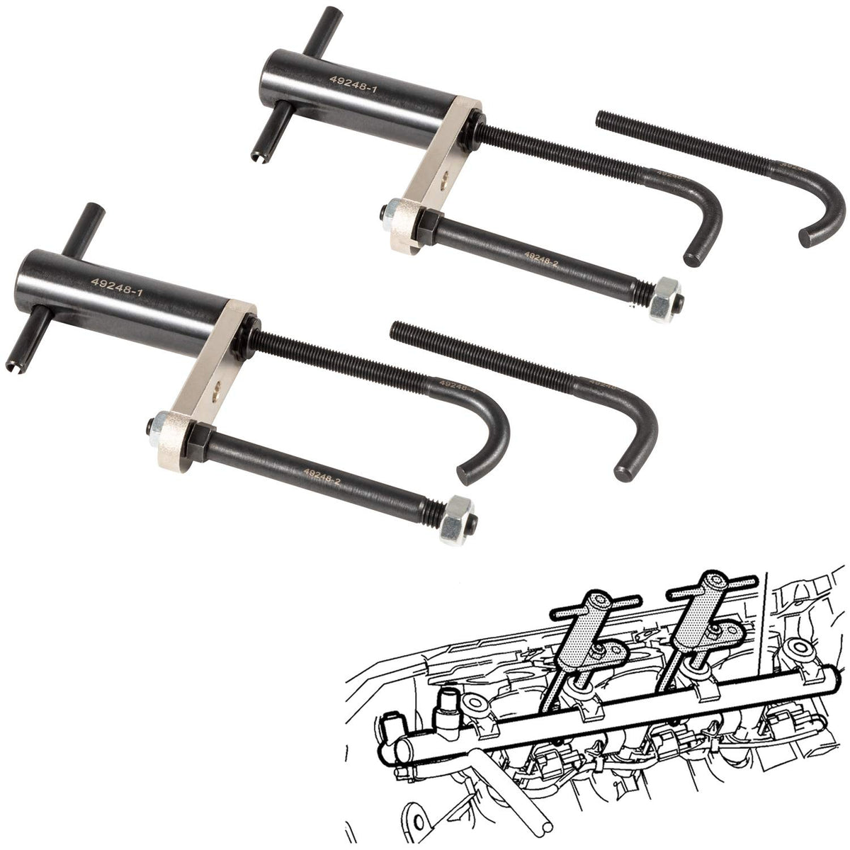 E-cowlboy EN-49248 front assembly showing tool alignment and reliability
