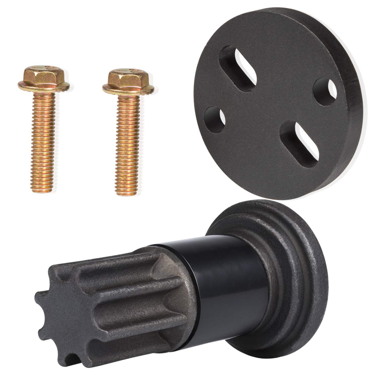 E-cowlboy engine barring tool full length showing hardened shaft for reliable leverage