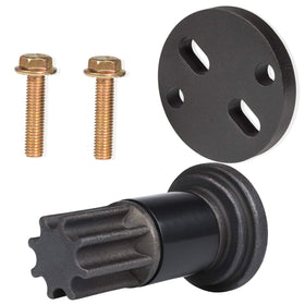 E-cowlboy engine barring tool full length showing hardened shaft for reliable leverage