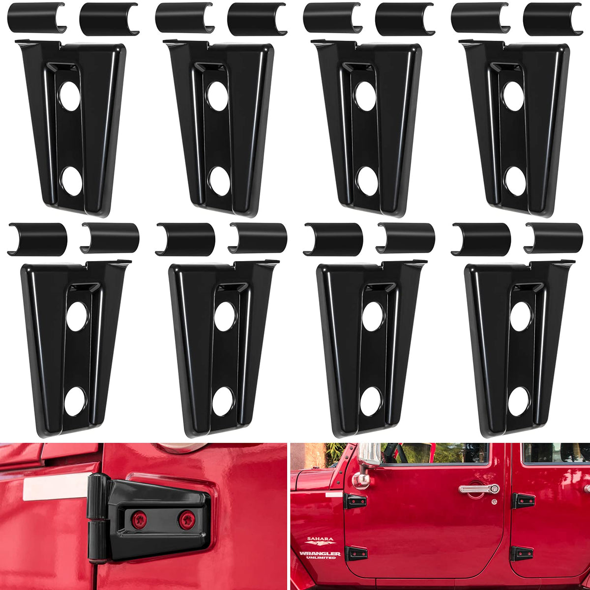 E-cowlboy packaging showing hinge covers enhancing curb appeal