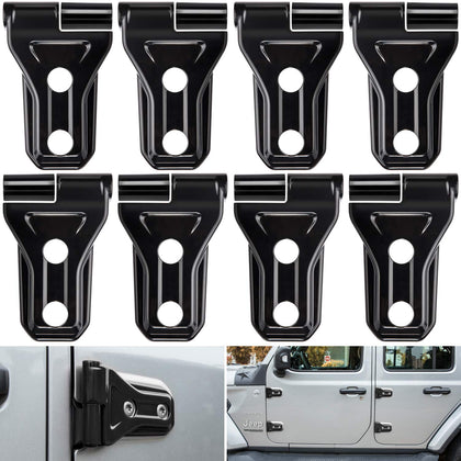 E-cowlboy front packaging showing full 8-piece hinge cover kit and benefits