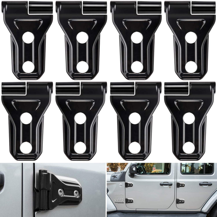 E-cowlboy front packaging showing full 8-piece hinge cover kit and benefits