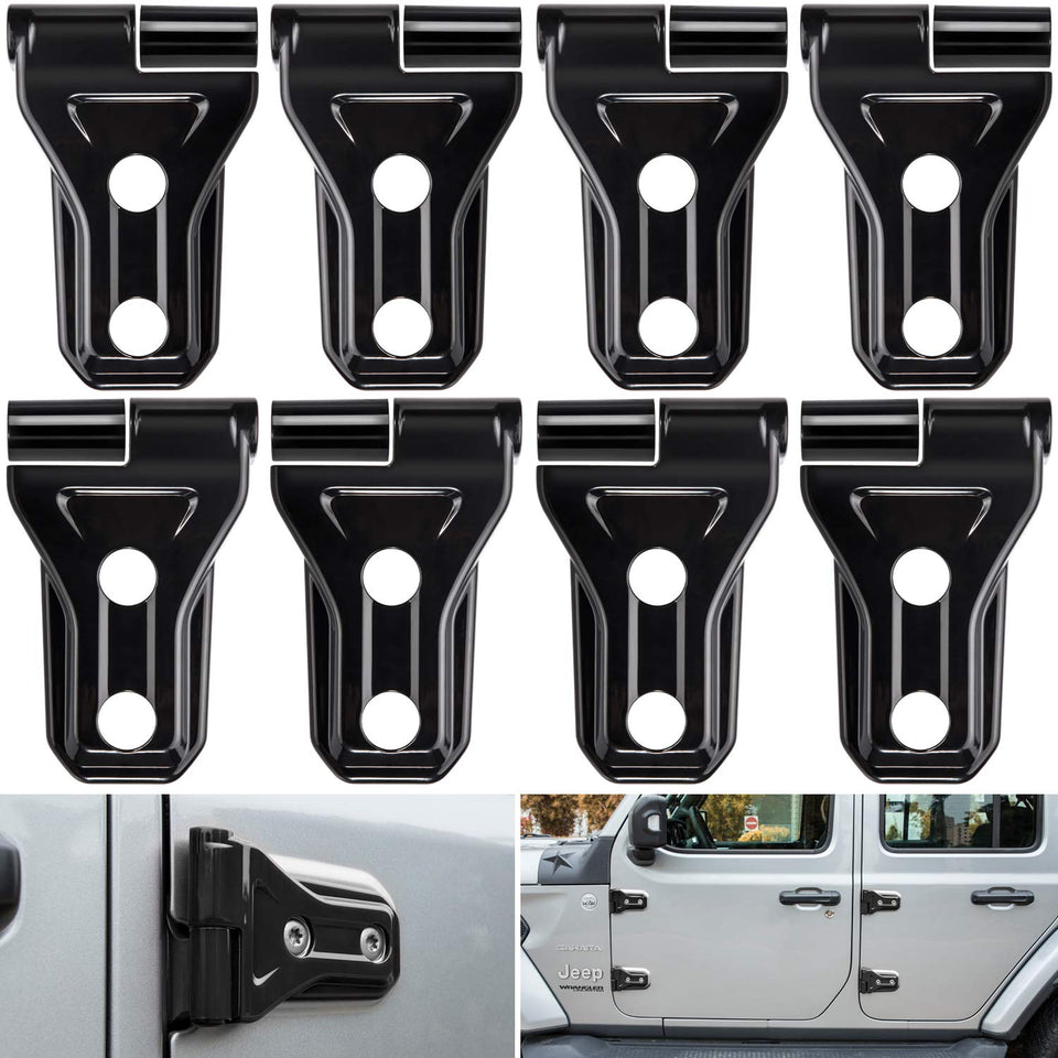 E-cowlboy front packaging showing full 8-piece hinge cover kit and benefits