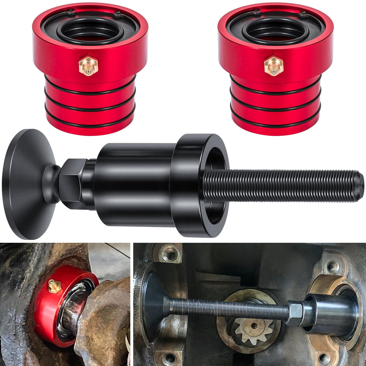 E-cowlboy front packaging showing included seals and driver for clear identification and convenience
