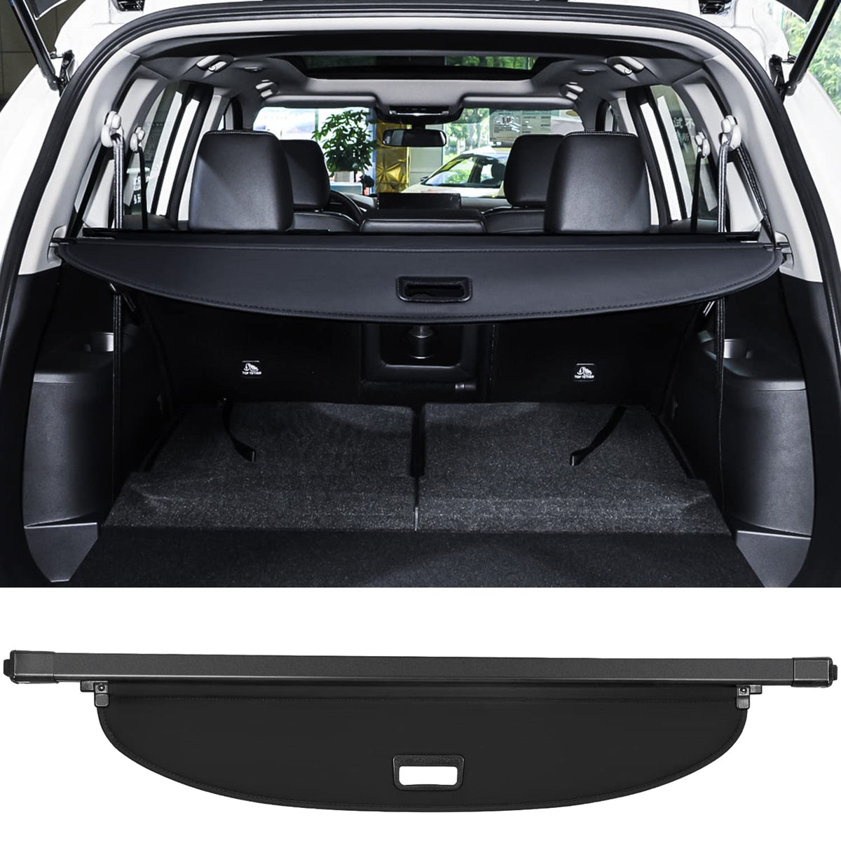 E-cowlboy front packaging showing trunk cover ready to install and fit