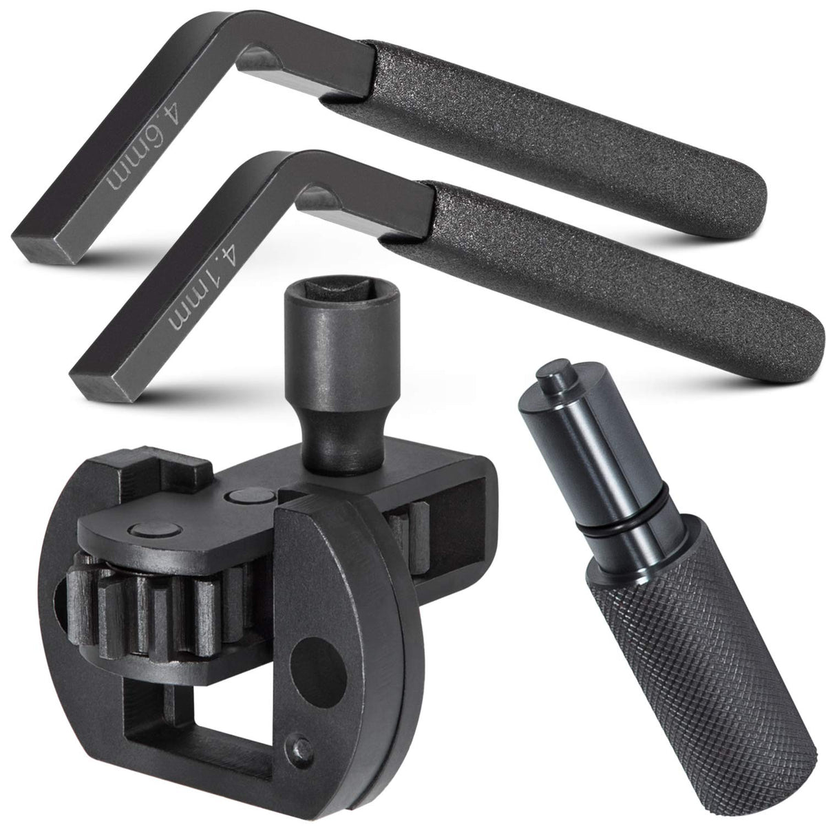 E-cowlboy front packaging displaying complete 4-piece engine brake tool kit benefits